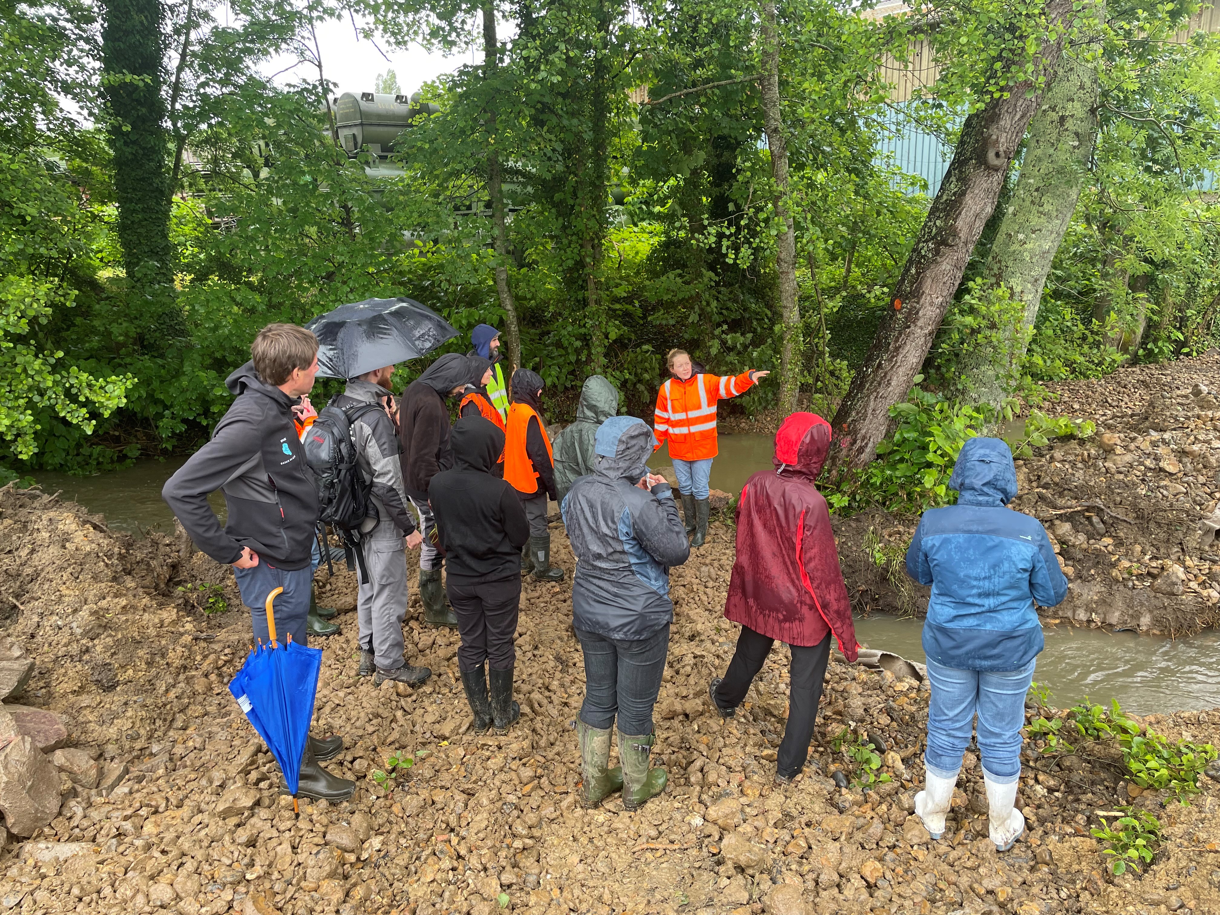 Présentation des travaux du Ru du Bourdon à Saint-Fargeau
