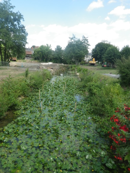 Ladon avant travaux vu cours d'eau