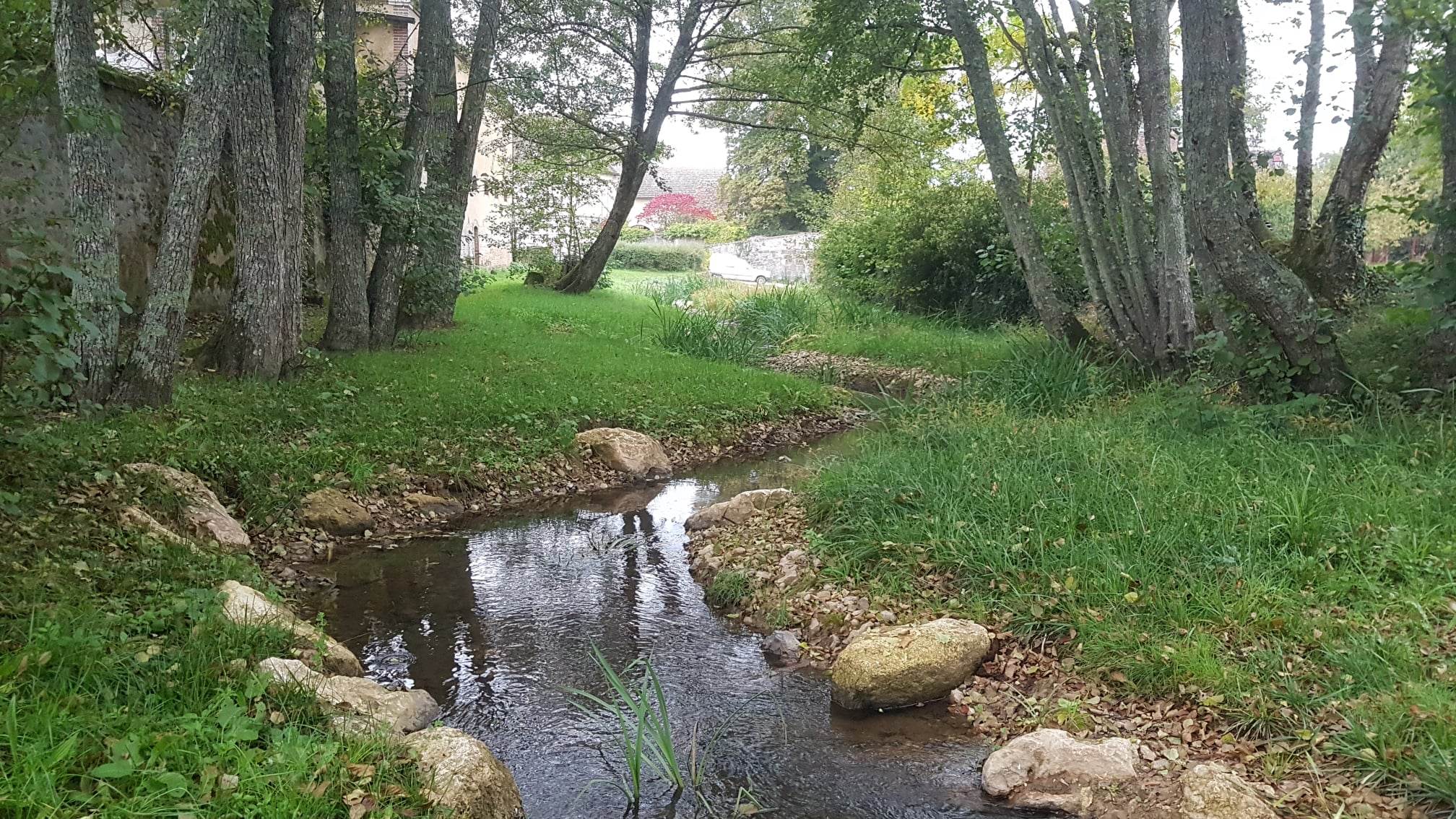 Photographie après les travaux de renaturation