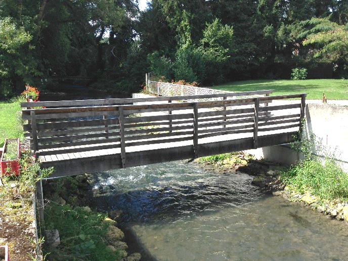 L'Ouanne après effacement des vannages du Moulin du Bout