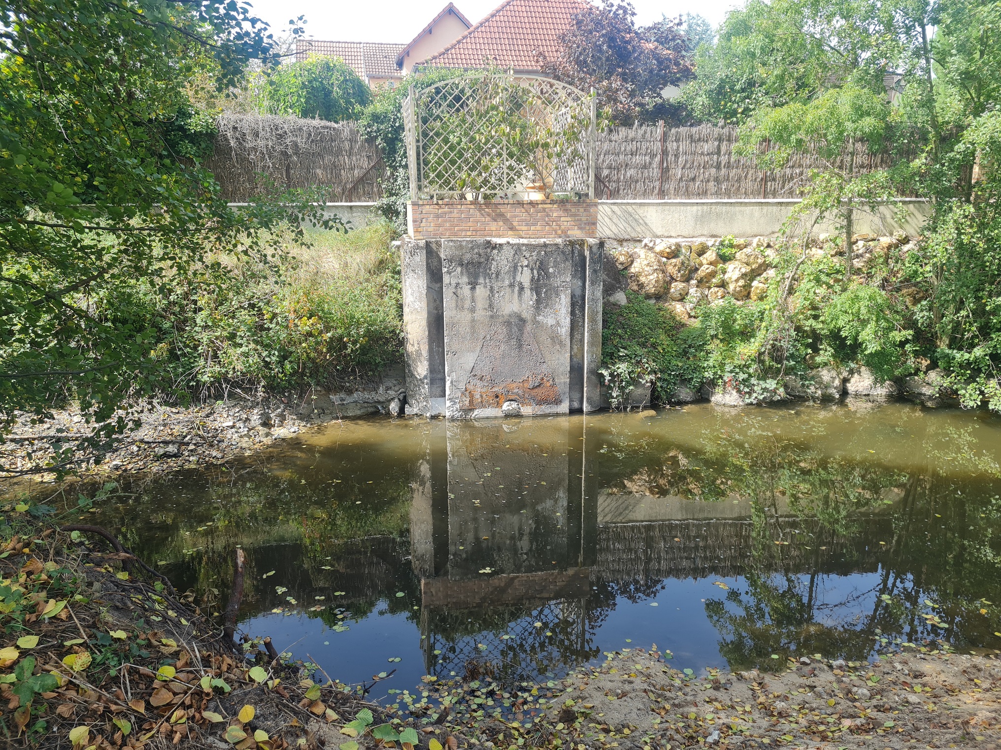 Le barrage du Gué Perreux - Après sa suppression - 05/09/2023