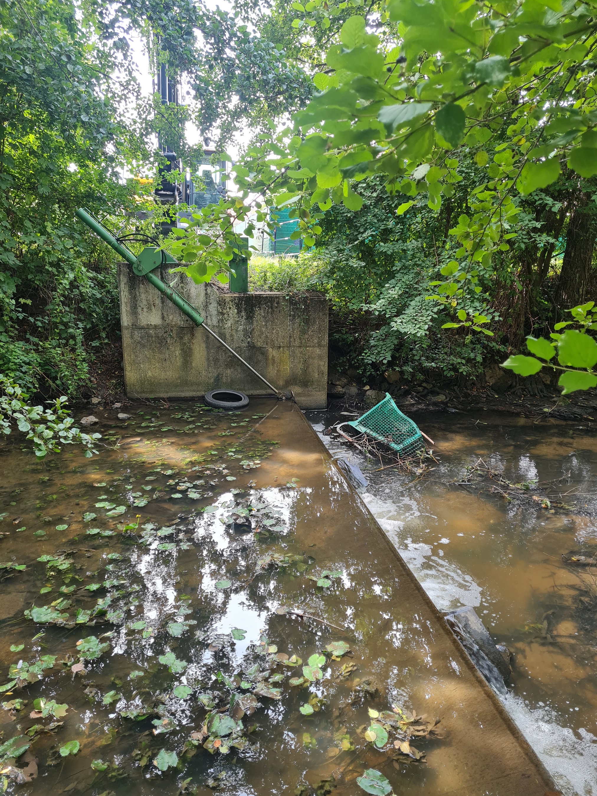 Le barrage de Montalibert - Avant sa suppression - 08/08/2023