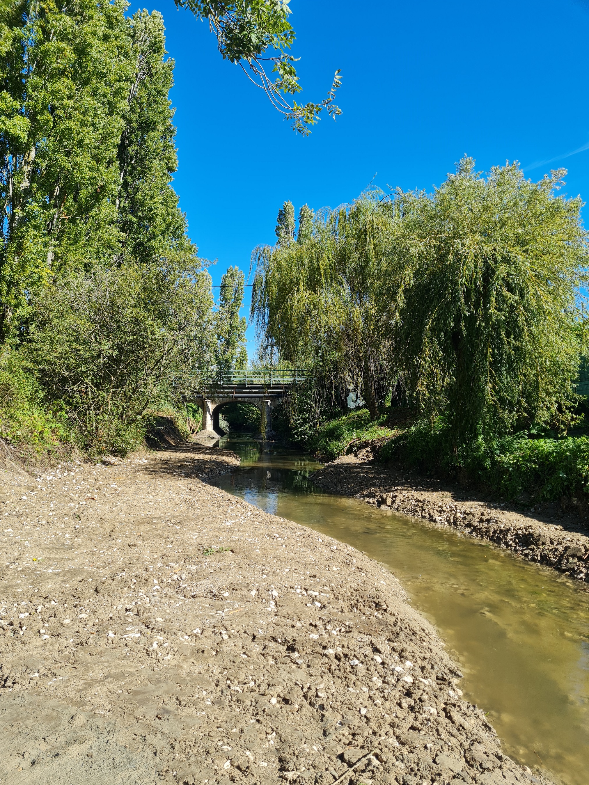 Le Solin après la mise en place des banquettes à Châlette-sur-Loing - 20/09/2023