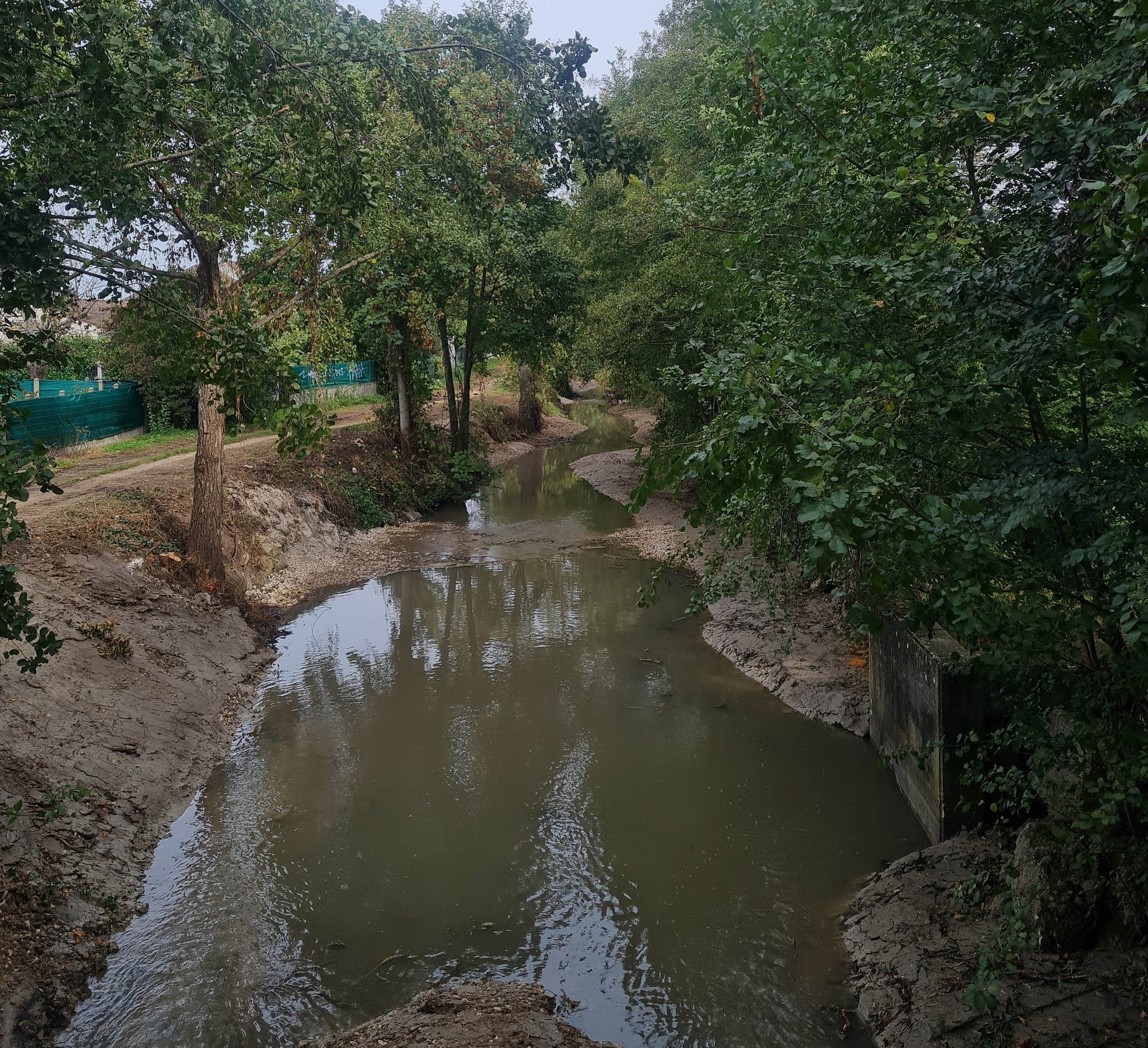 Le barrage de Montalibert après les travaux de renaturation - 04/10/2023