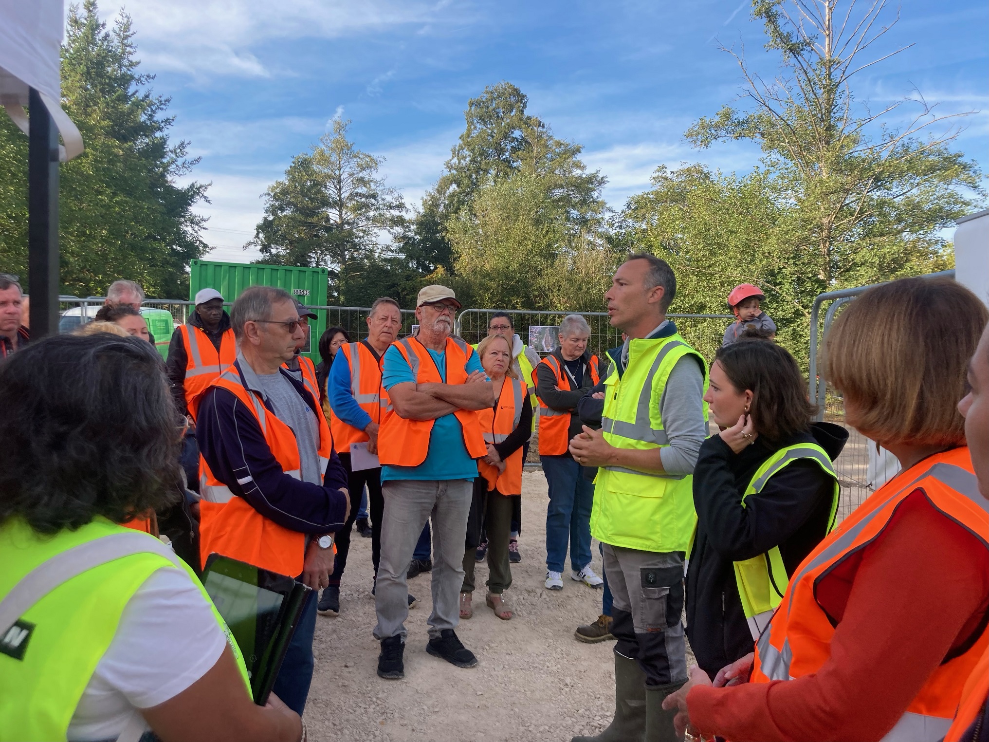 Le café chantier organisé le 27/09/2023