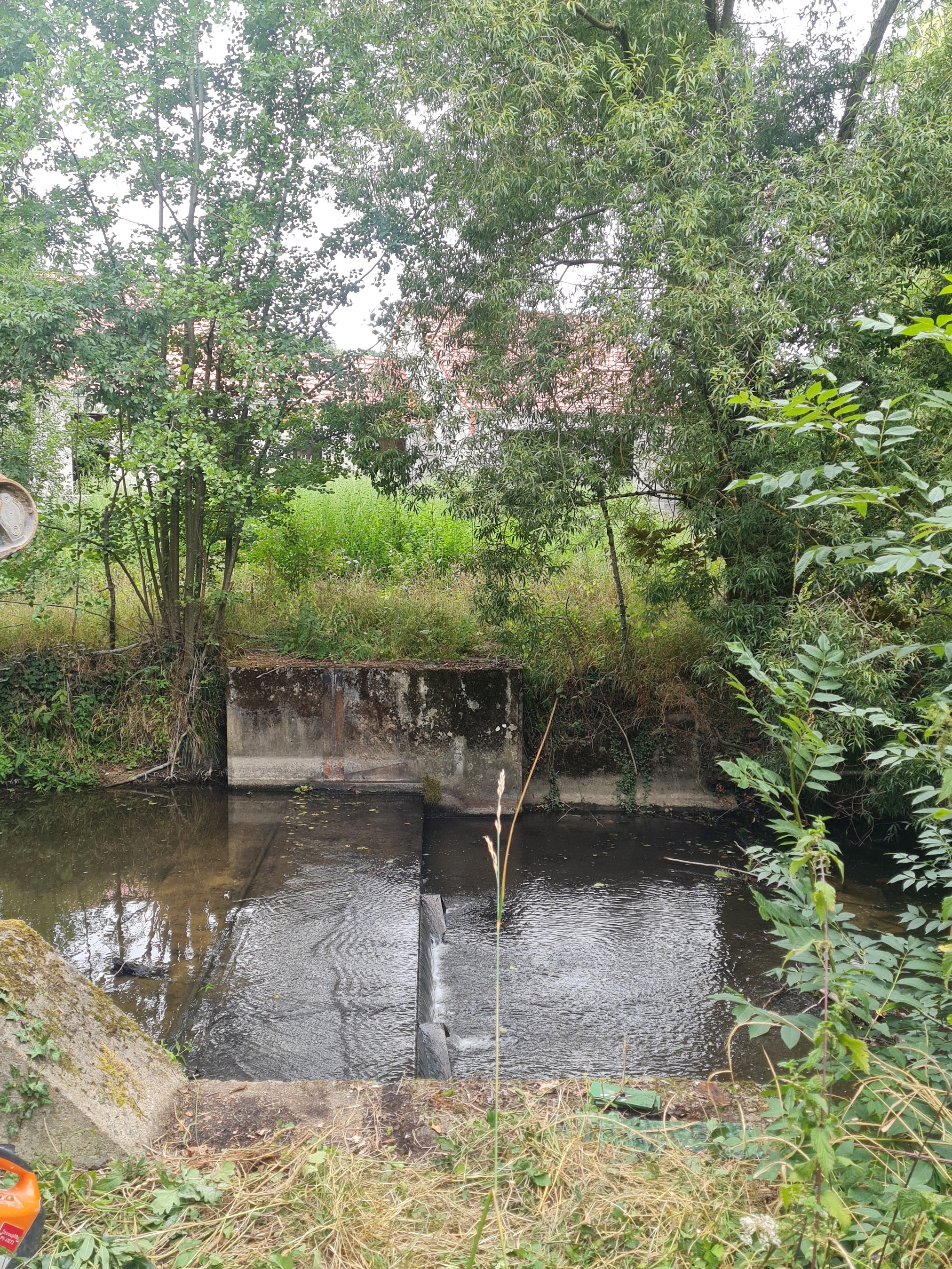 Le barrage de Gaudry - Avant sa suppression - 07/08/2023